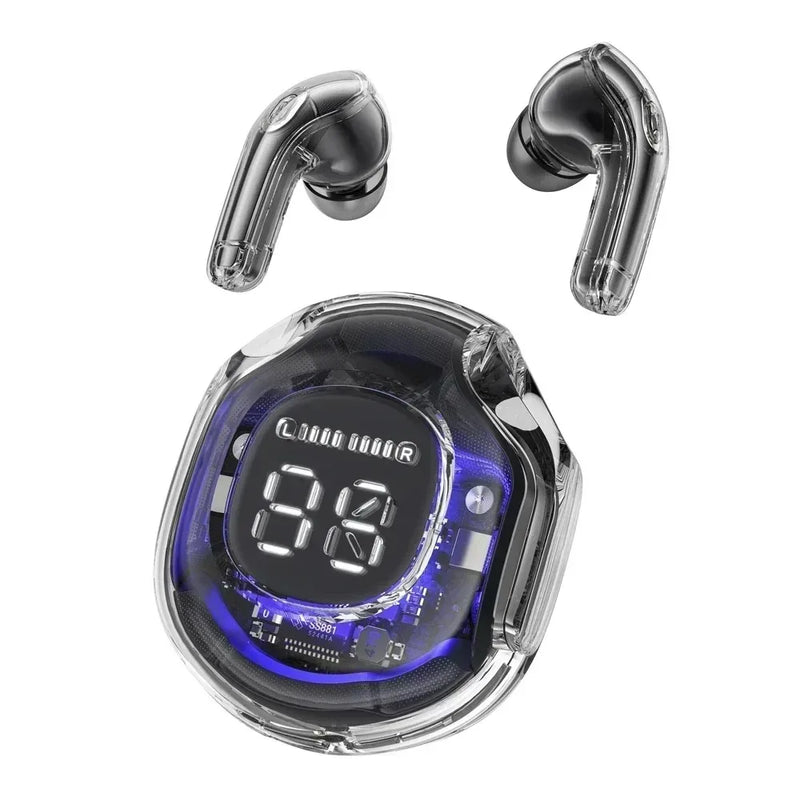 Fone De Ouvido Bluetooth Transparente